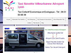 Taxi Collectif Villeurbanne Aéroport Lyon