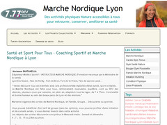 Site internet Marche Nordique Lyon